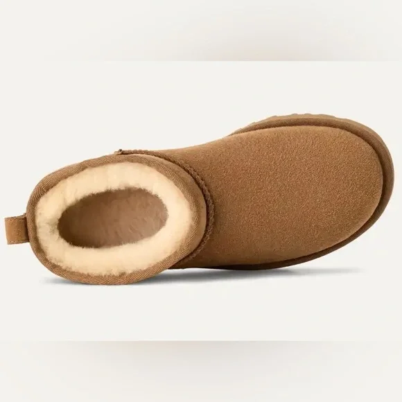UGG Boots Classic Ultra Mini in Chestnut - Picture 5 of 14